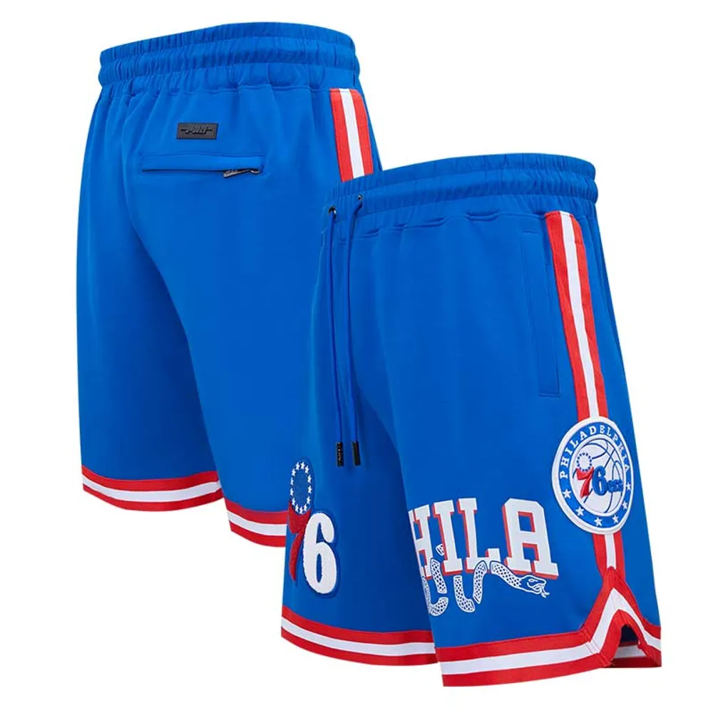 Pro Standard Royal Philadelphia 76ers Classic Chenille pour homme - Short