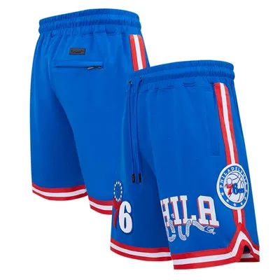 Men's Pro Standard Royal Philadelphia 76ers Classic Chenille - Shorts