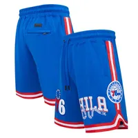 Men's Pro Standard Royal Philadelphia 76ers Classic Chenille - Shorts