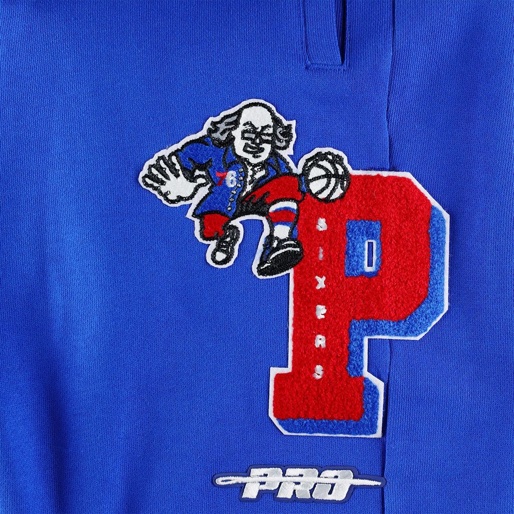 Men's Pro Standard Royal Philadelphia 76ers Mash Up Capsule Sweatpants