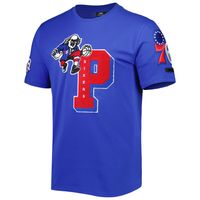 Men's Pro Standard Royal Philadelphia 76ers Mash Up Capsule T-Shirt