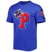 Men's Pro Standard Royal Philadelphia 76ers Mash Up Capsule T-Shirt