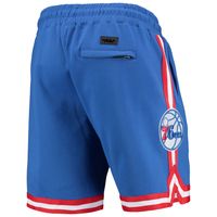 Men's Pro Standard Royal Philadelphia 76ers Team Chenille Shorts