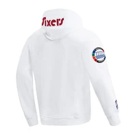 Sweat à capuche pour homme Pro Standard White Philadelphia 76ers City Edition 2024/25