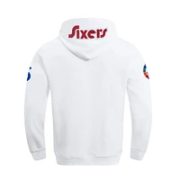Sweat à capuche pour homme Pro Standard White Philadelphia 76ers City Edition 2024/25
