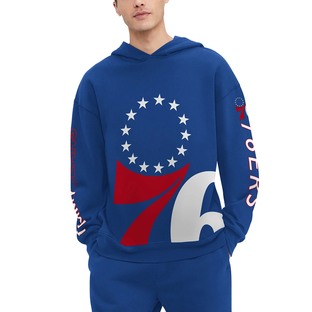 Tommy Jeans Royal Philadelphia 76ers Kenny Pull à capuche pour hommes