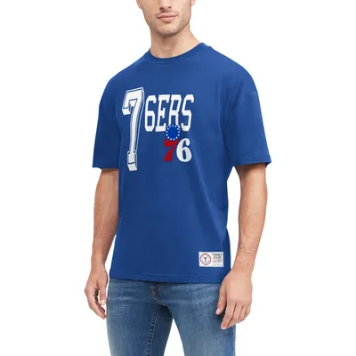 Philadelphia 76ers Tommy Jeans Mel Varsity T-Shirt - Royal