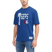 T-shirt Tommy Jeans Royal Philadelphia 76ers Mel Varsity pour homme