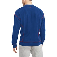 Men's Tommy Jeans Royal Philadelphia 76ers Peter French Terry Pullover Sweatshirt