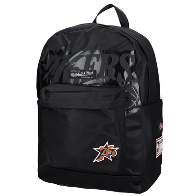 Philadelphia 76ers Mitchell & Ness Team Backpack - Black