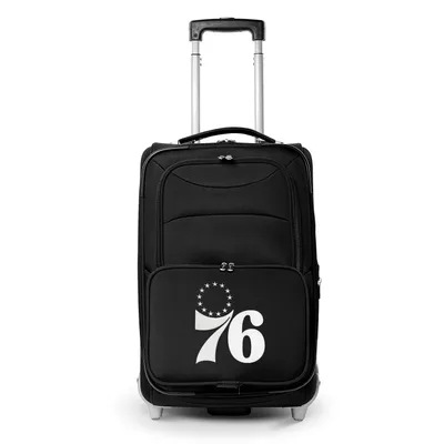 Philadelphia 76ers MOJO 21" Softside Rolling Carry-On Suitcase - Black