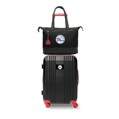 Philadelphia 76ers MOJO Premium Laptop Tote Bag and Luggage Set
