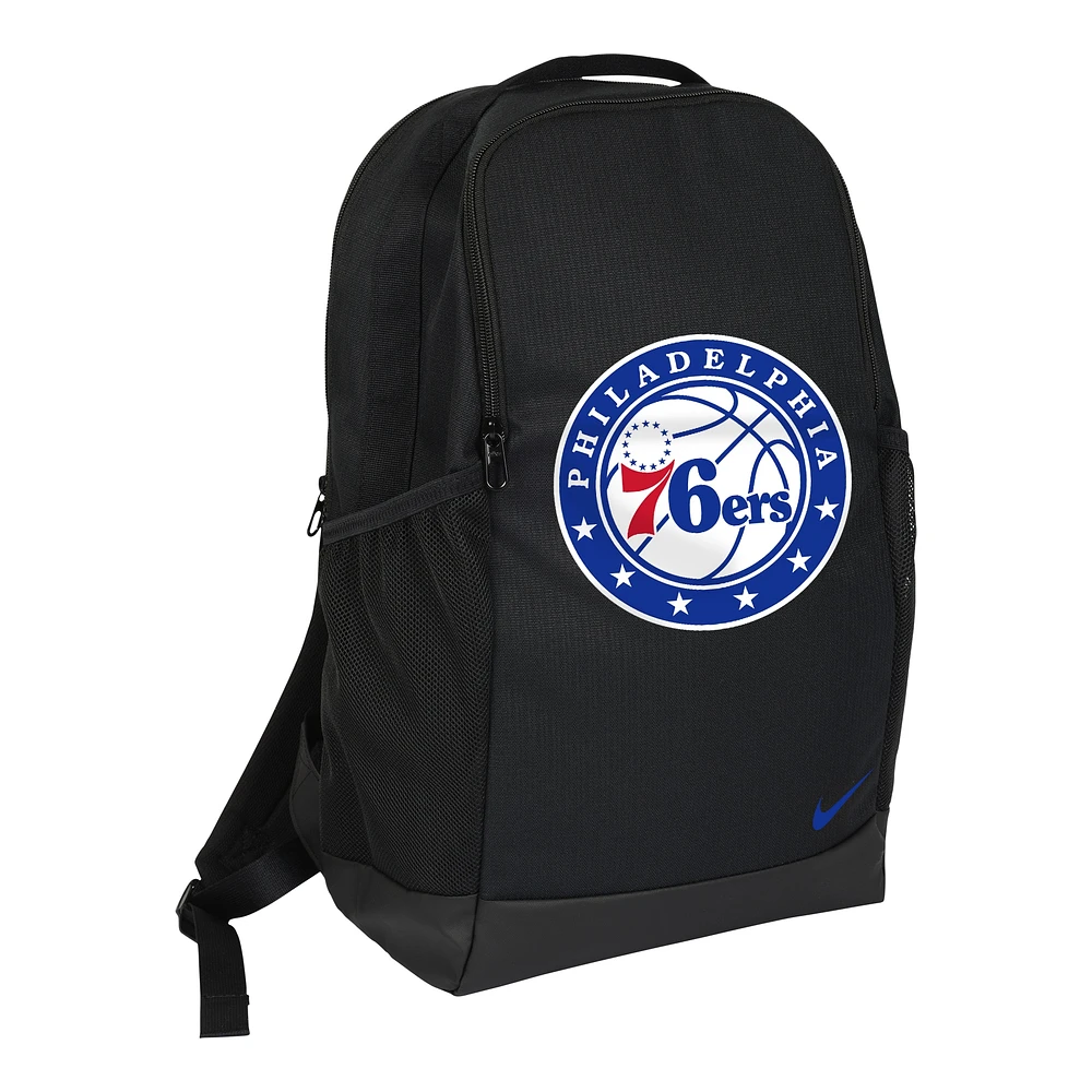 Nike Black Philadelphia 76ers Brasilia Backpack