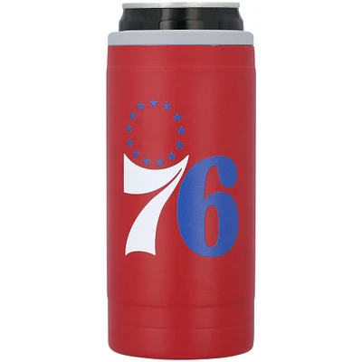 Philadelphia 76ers 12oz. Flipside Powdercoat Slim Can Cooler