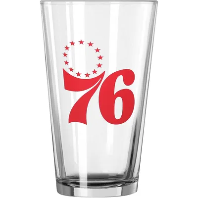 Philadelphia 76ers 16oz. Team Wordmark Game Day Pint Glass