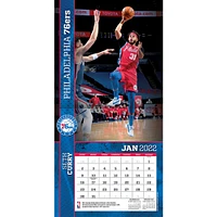 Philadelphia 76ers 2022 Wall Calendar