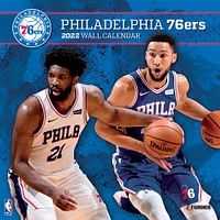 Calendrier mural 2022 des 76ers de Philadelphie