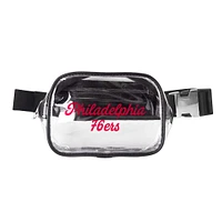 Philadelphia 76ers Clear Belt Bag