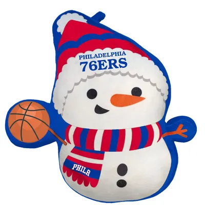 Philadelphia 76ers Holiday Snowman Plushlete Pillow