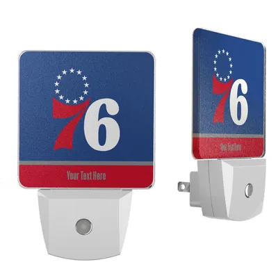 Philadelphia 76ers Personalized Two-Piece Nightlight Set