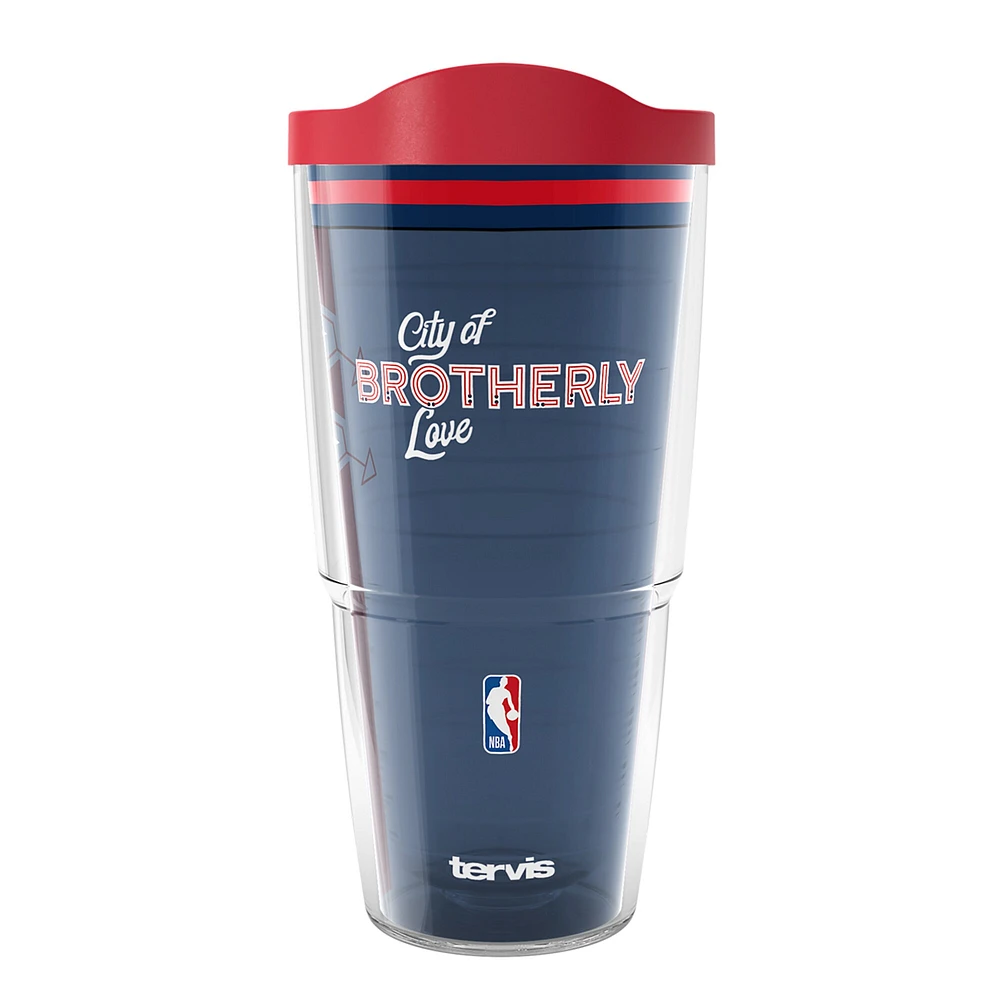 Tervis Philadelphie 76ers 2023/24 City Edition 24oz. Gobelet classique