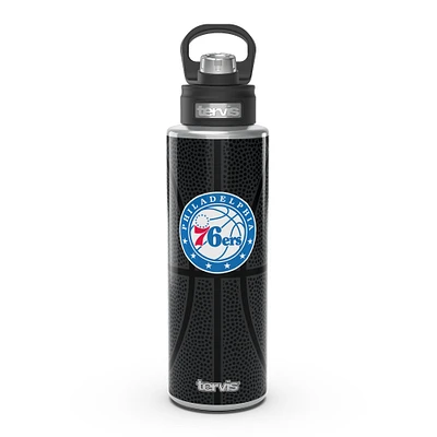 Tervis Philadelphie 76ers 40oz. Bouteille d'eau en cuir à large goulot