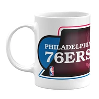 The Sports Vault Philadelphia 76ers - 11oz. Sublimated Coffee Mug