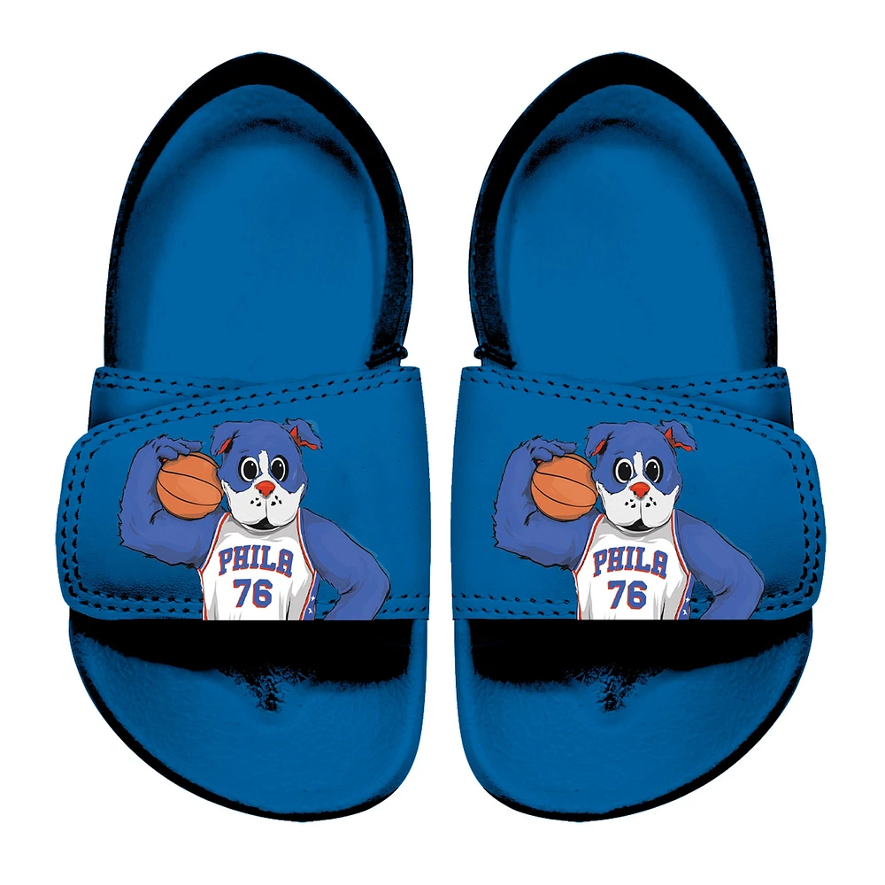 Toddler ISlide Royal Philadelphia 76ers Mascot Slide Sandals