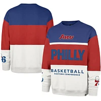 Sweat-shirt à capuche unisexe '47 Red Philadelphia 76ers 2024/25 City Edition On Five Maximalist