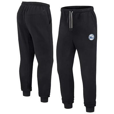 Unisex Fanatics Black Philadelphia 76ers Elements Super Soft Fleece Jogger