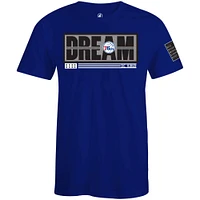 Unisex FISLL x Black History Collection  Blue Philadelphia 76ers T-Shirt