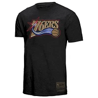 T-shirt unisexe Mitchell & Ness avec logo rétro Philadelphia 76ers Hardwood Classics MVP