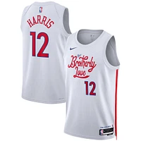 Unisex Nike Tobias Harris White Philadelphia 76ers 2022/23 Swingman Jersey - City Edition