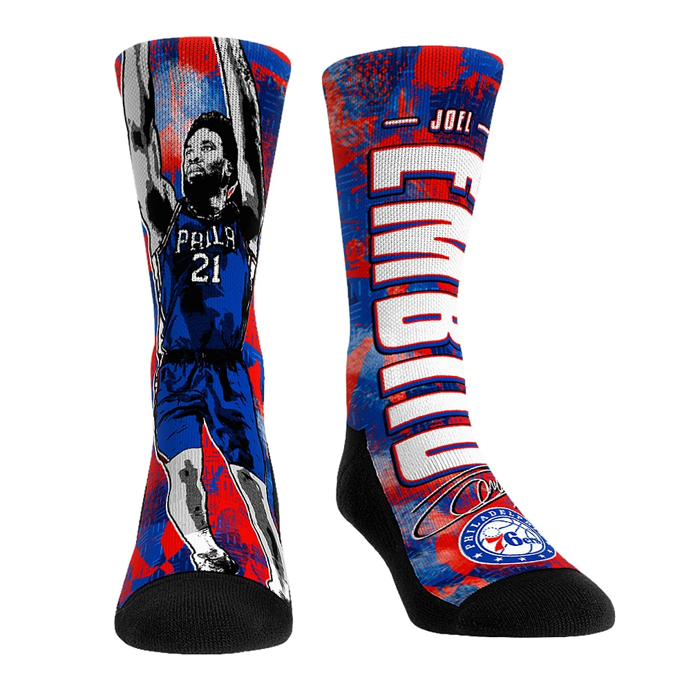 Unisex Rock Em Socks Joel Embiid Philadelphia 76ers Big Player Crew