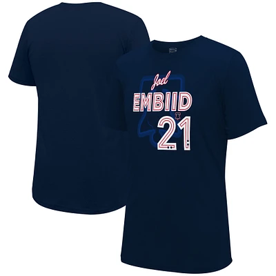 Unisex Stadium Essentials Joel Embiid Navy Philadelphia 76ers 2023/24 City Edition Player Graphic T-Shirt