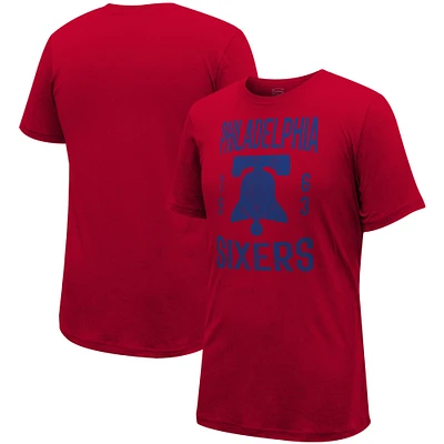 T-shirt unisexe Stadium Essentials rouge Philadelphia 76ers City Year