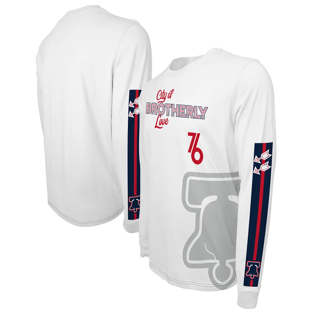 T-shirt à manches longues unisexe Stadium Essentials Philadelphia 76ers 2023/24 City Edition Scoreboard