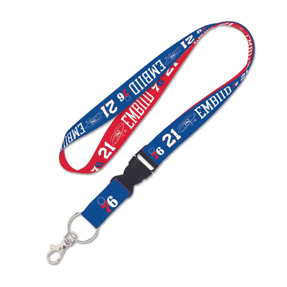 WinCraft Joel Embiid Philadelphia 76ers Buckle Player - Lanyard