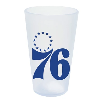 WinCraft Philadelphia 76ers 16oz. Icicle Silicone Pint Glass