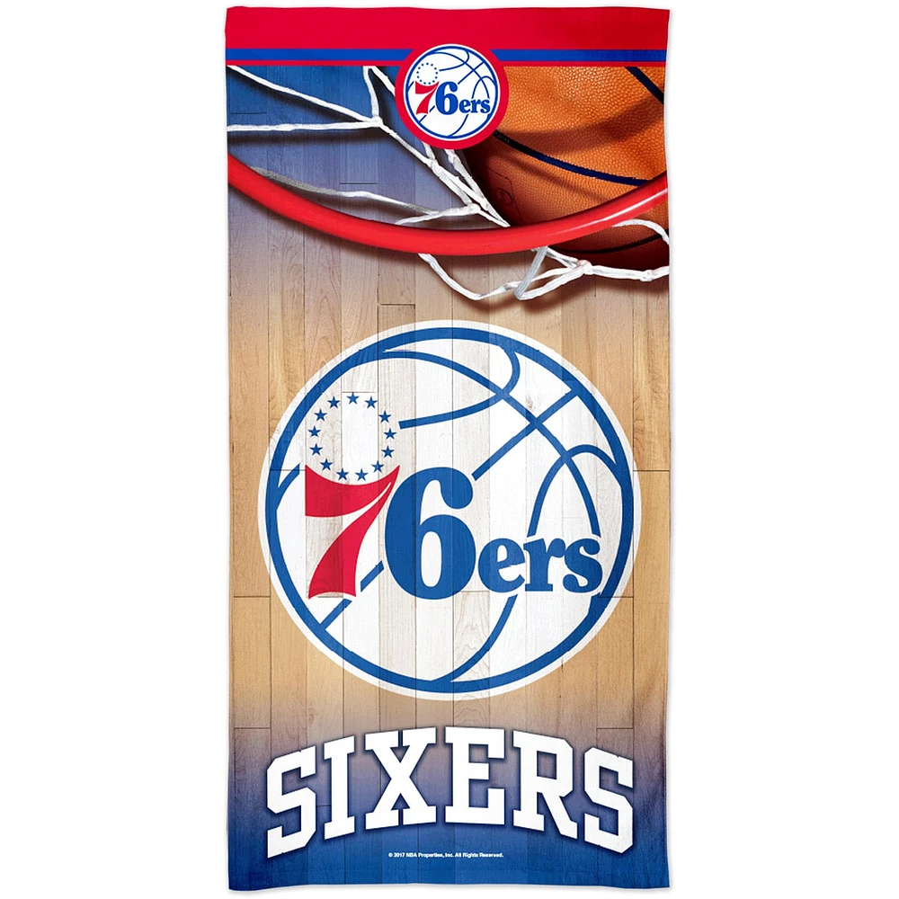 WinCraft Philadelphia 76ers 30" x 60" Spectra Beach Towel