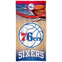 WinCraft Philadelphia 76ers 60'' x 30'' Spectra - Beach Towel