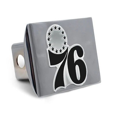 WinCraft Philadelphia 76ers Premium Metal Chrome Hitch Cover