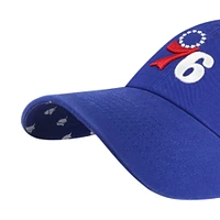 Casquette réglable '47 Philadelphia 76ers Confetti Undervisor Clean Up pour femmes