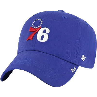 Casquette réglable '47 Royal Philadelphia 76ers Miata Clean Up pour femmes