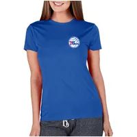 Women's Concepts Sport White Texas Rangers Gable Knit T-Shirt Size: Medium
