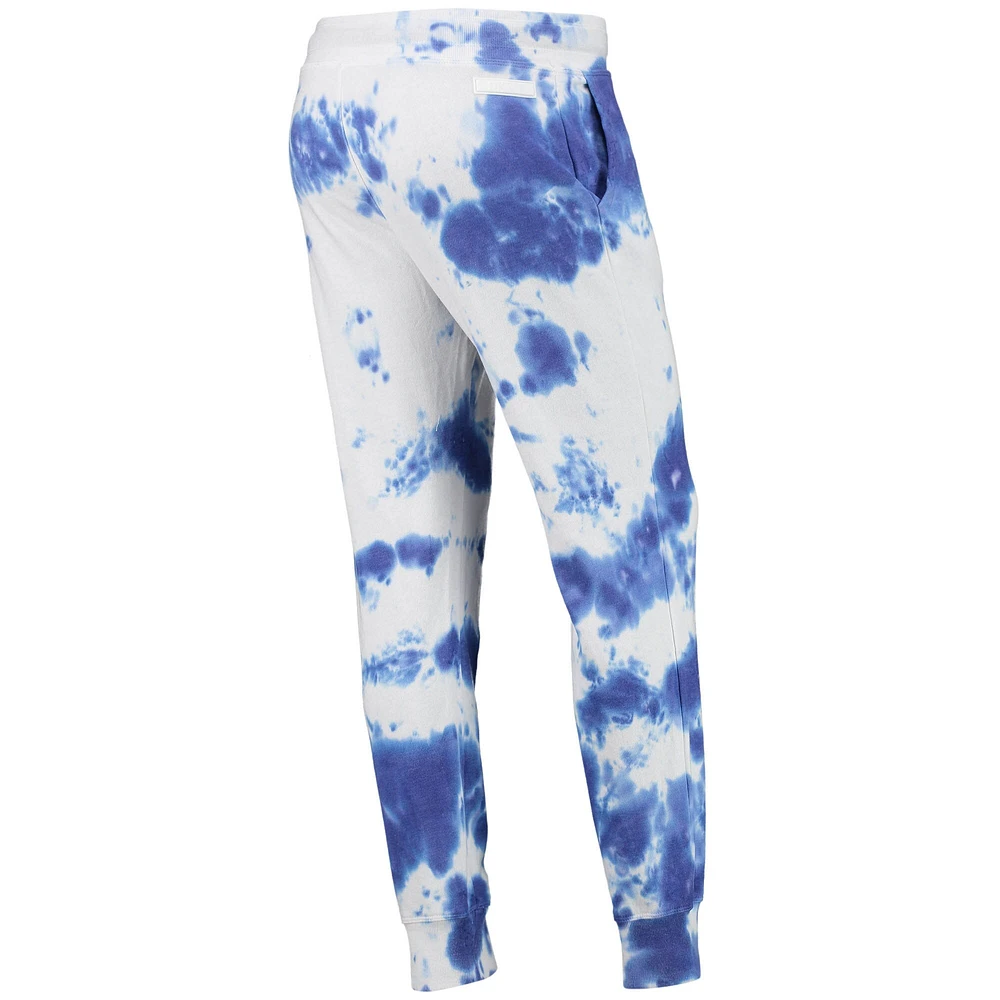 Pantalon de jogging Melody DKNY Sport White/Royal Philadelphia 76ers pour femmes