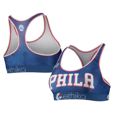 Philadelphia 76ers Ethika Women's Dream Sports Bra - Royal