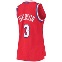 Women's Mitchell & Ness Allen Iverson Red Philadelphia 76ers 2002/03 Hardwood Classics Swingman Jersey