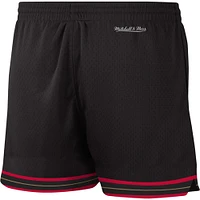 Women's Mitchell & Ness Black Philadelphia 76ers Hardwood Classics Jump Shot - Shorts