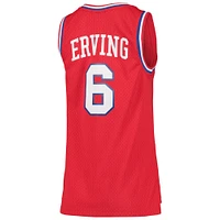 Maillot Swingman Mitchell & Ness Julius Erving Philadelphia 76ers 1982/83 Hardwood Classics rouge pour femme